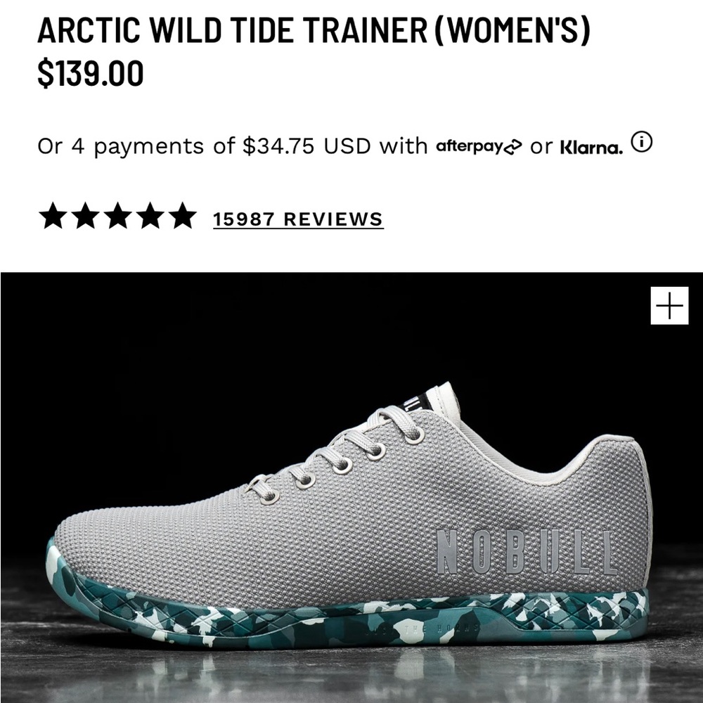 NoBull Arctic Wild Tide trainers